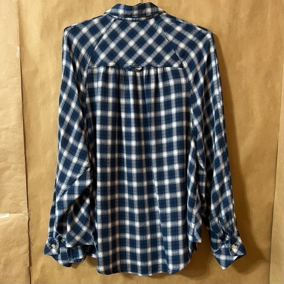 Urban Outfitters | BDG Keanu Plaid Flannel Oversized Button Down Shirt Size S - Picture 10 of 13